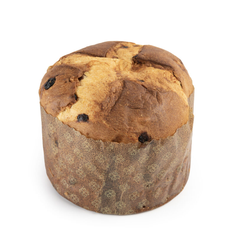 Panettone classico con canditi e uvetta